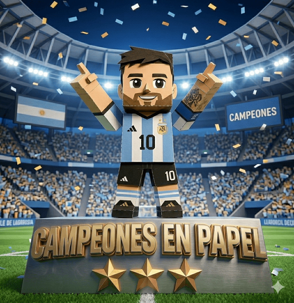 Kit Campeones de Papel