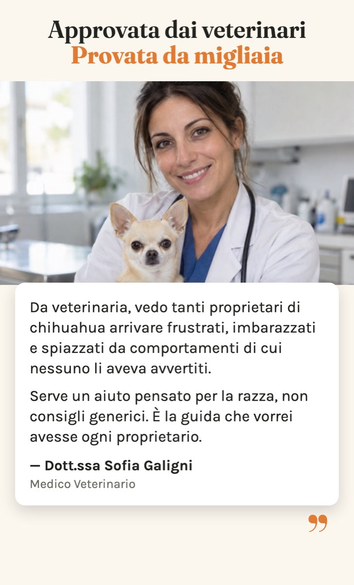Approvata dai veterinari, provata da migliaia
